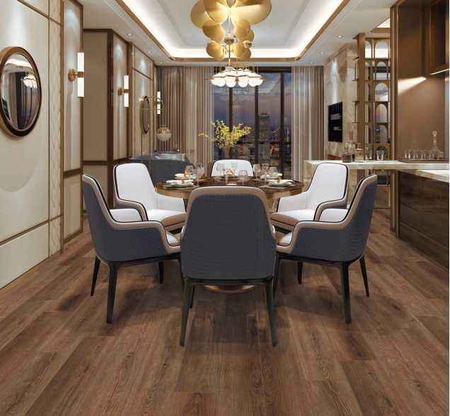 SPC ламинат "CronaFloor" Wood 4V Дуб Регин (1200*180*4 мм) — купить в Набережных Челнах