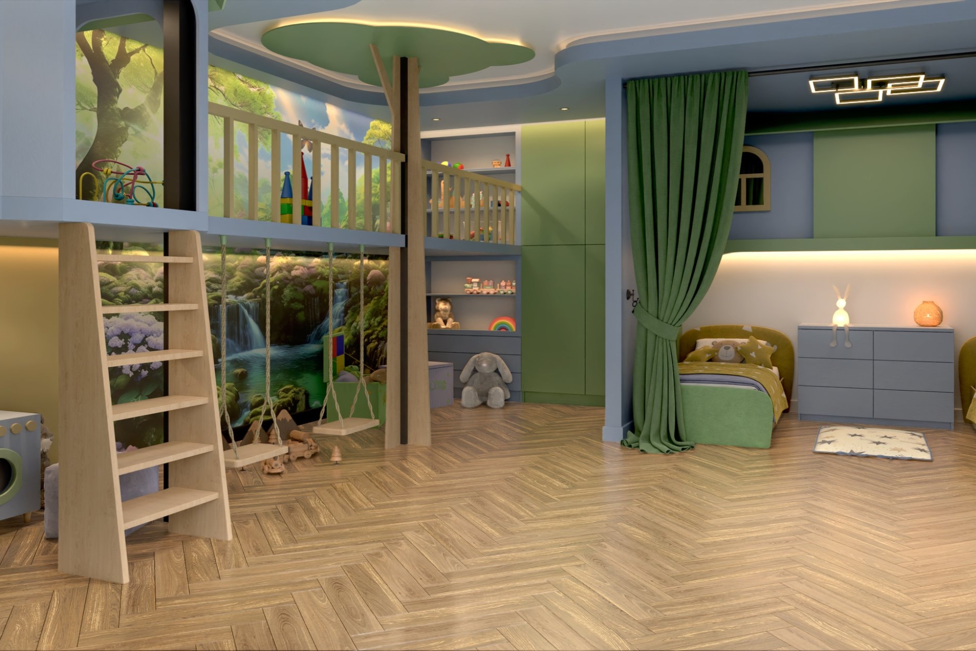 Инженерный паркет «Damy Floor» Натуральный (укладка елочкой) — купить в Набережных Челнах