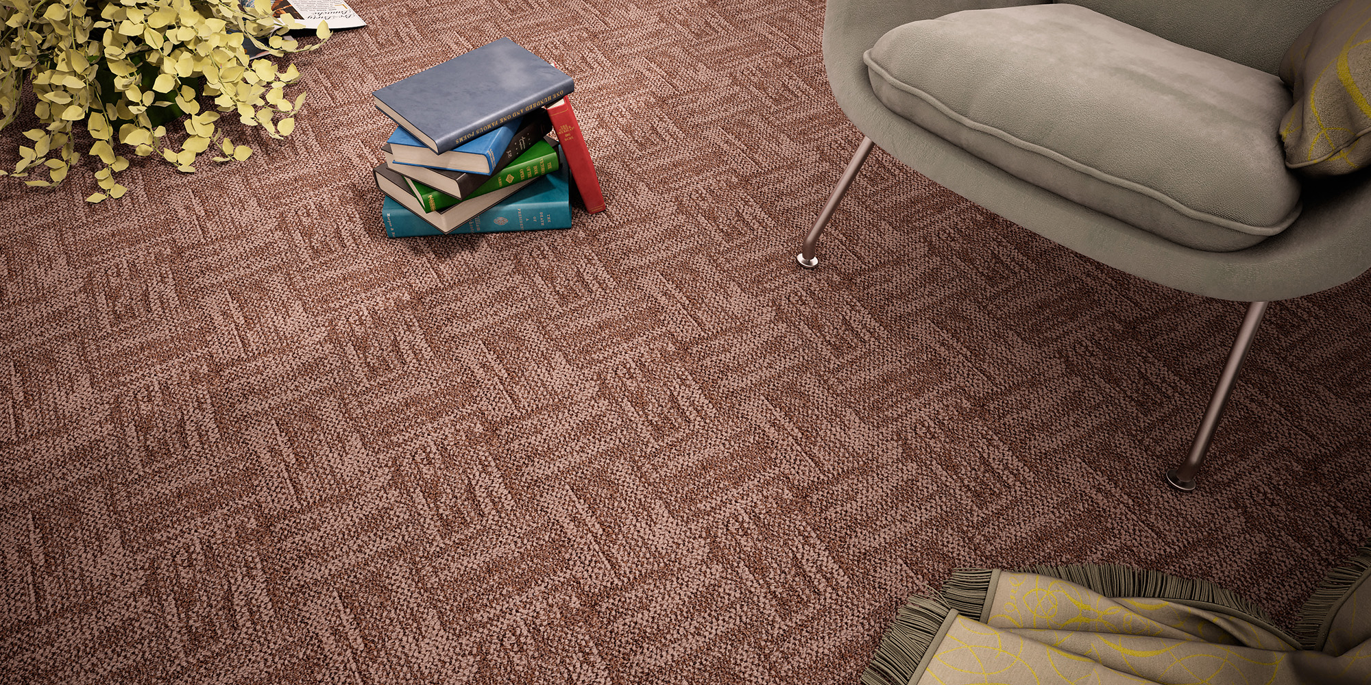 Ковролин "Зартекс" Тунис 003 Серый (3,5м) — купить в Набережных Челнах