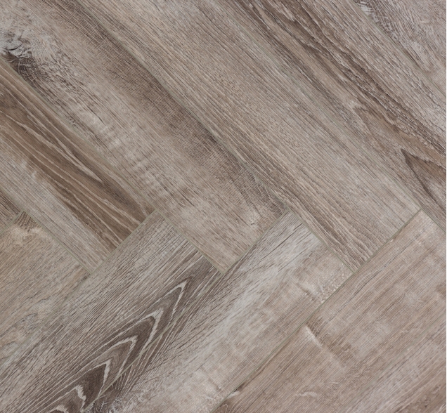 Виниловый ламинат SPC "Cronafloor" Herringbone Дуб Тулон (640*128*4,5 мм) — купить в Набережных Челнах
