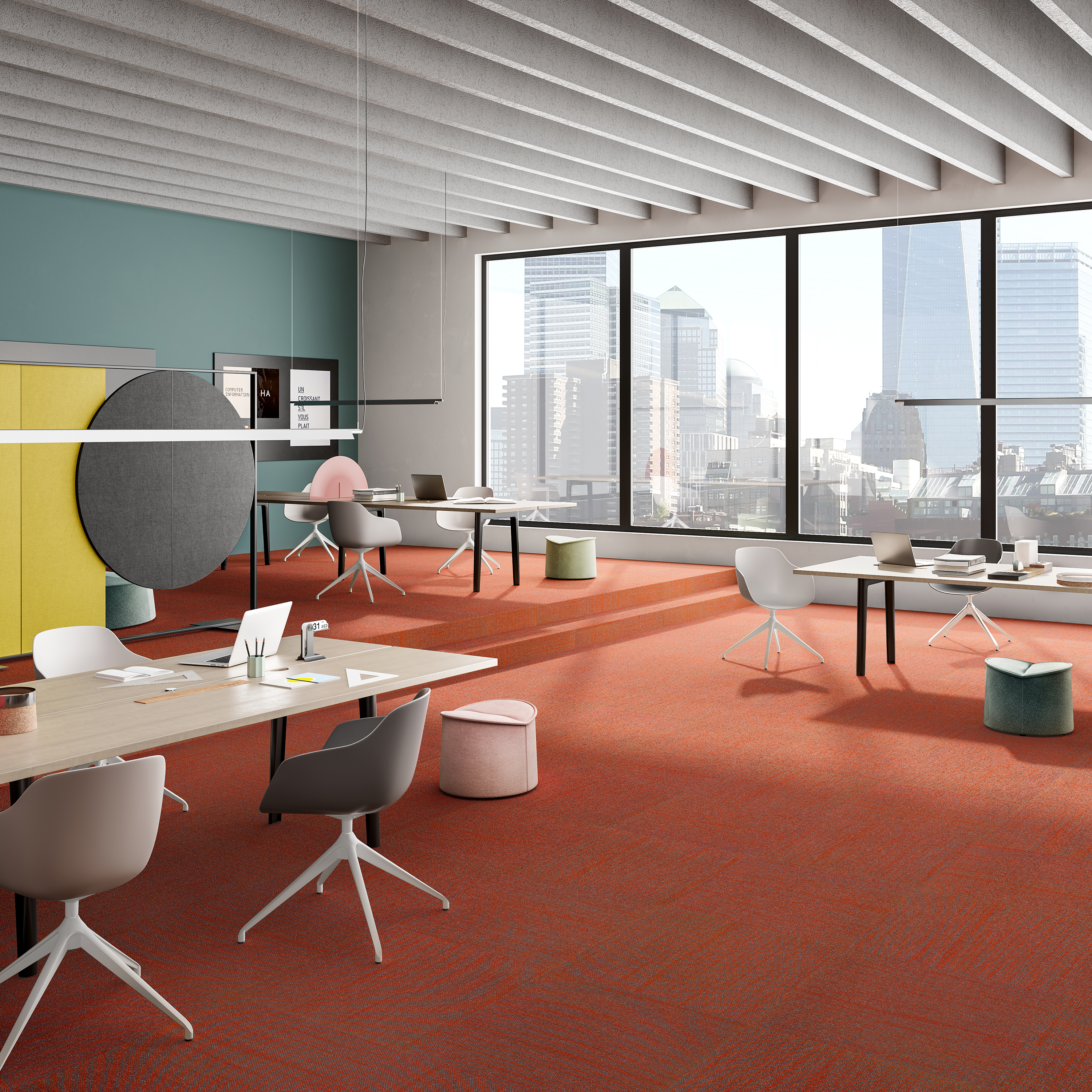 Ковровая плитка Marvel Tile 89 (500*500*6 мм) — купить в Набережных Челнах