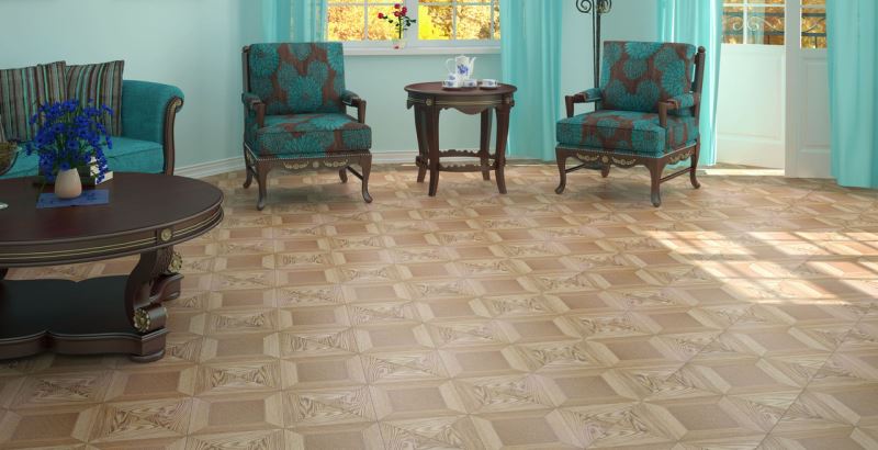 Ламинат "Profield" Parkett Коллаж светлый (1200*400*8) — купить в Набережных Челнах