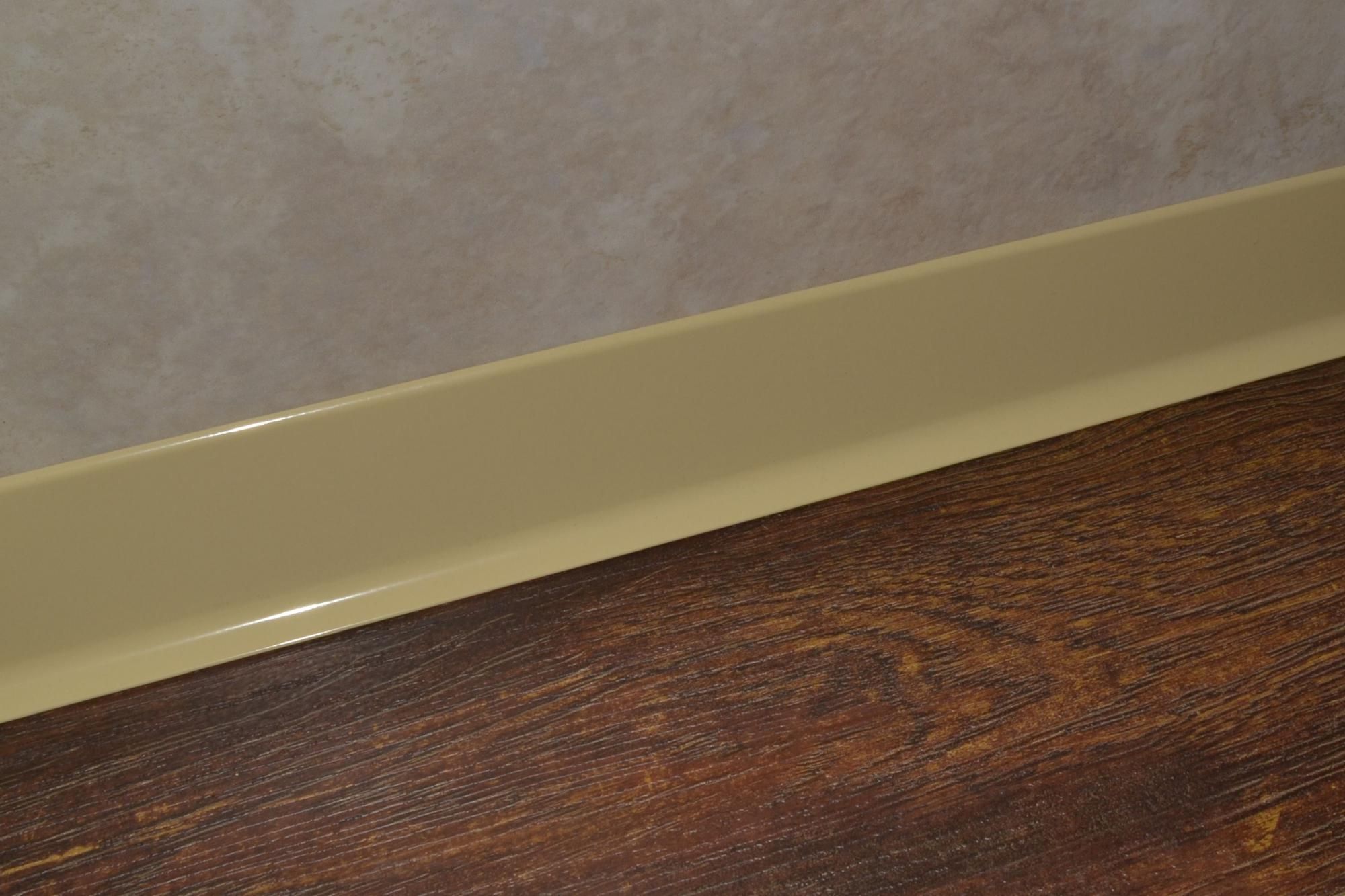 Плинтус алюминиевый L-образный слоновая кость (2500*11*60 мм) — купить в Набережных Челнах