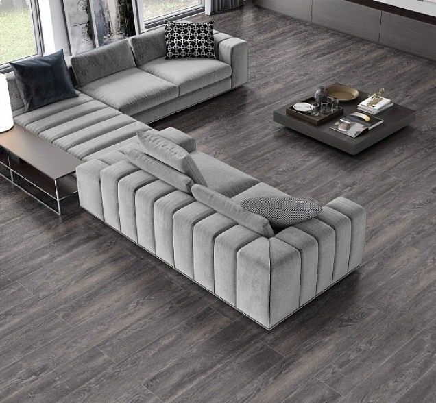 SPC ламинат "CronaFloor" Nano 4V Дуб Морёный (1200*180*3,5 мм) — купить в Набережных Челнах