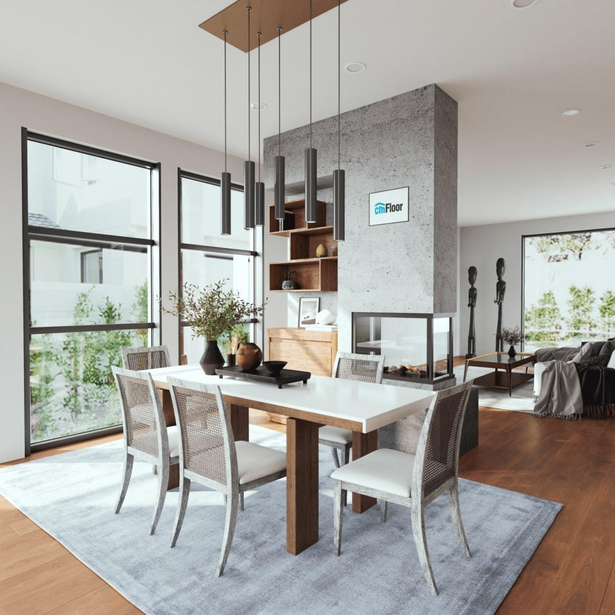 Виниловое напольное покрытие ScandiWood 18 Дуб Корица (180*1220*5 мм) — купить в Набережных Челнах