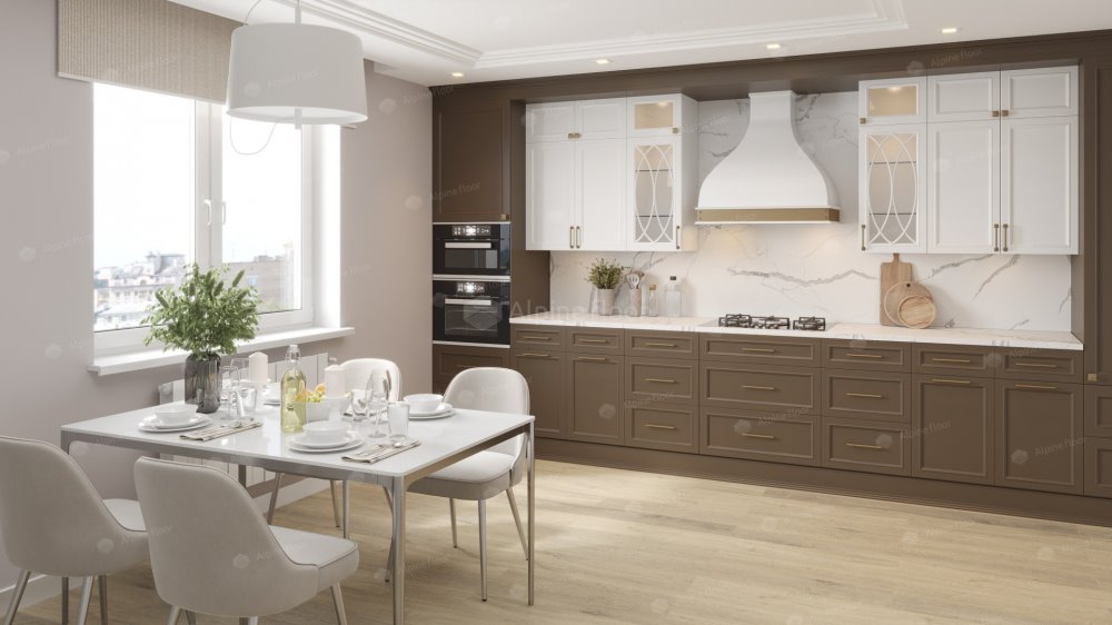 SPC Ламинат "Alpine Floor" Дуб капучино (1524*180*8 мм) — купить в Набережных Челнах