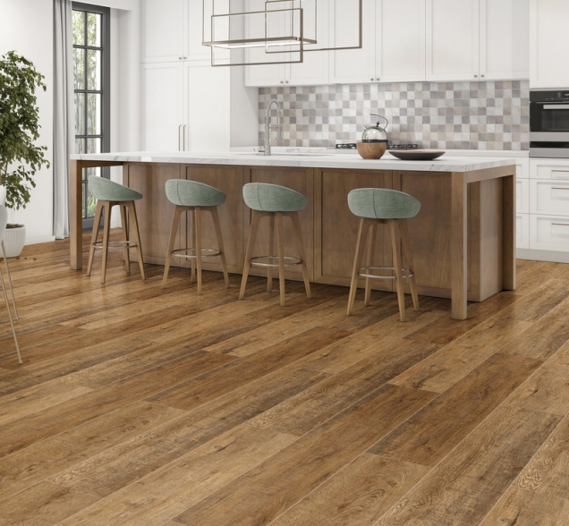 SPC ламинат "CronaFloor" Wood 4V Дуб Робуста (1200*180*4 мм) — купить в Набережных Челнах