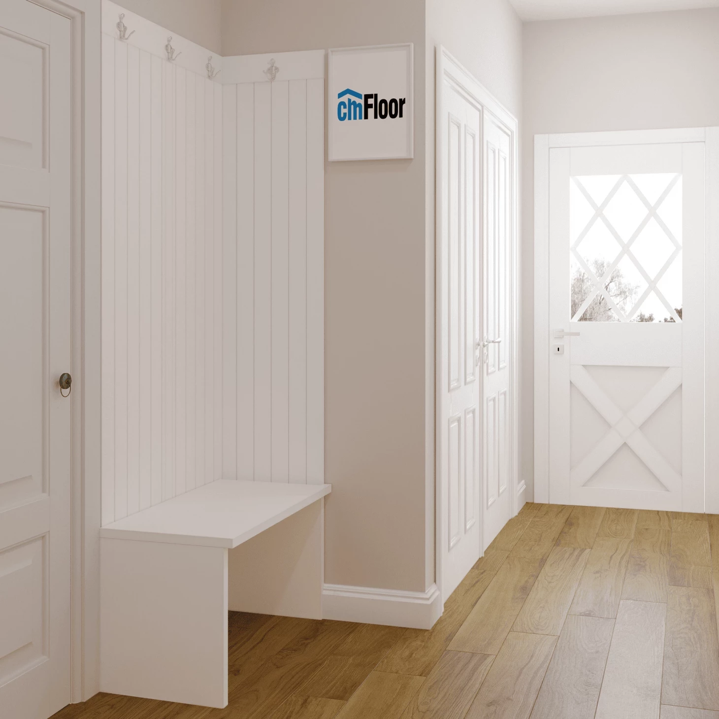 SPC плитка для пола Орех Американский (1220*180*4 мм) — купить в Набережных Челнах