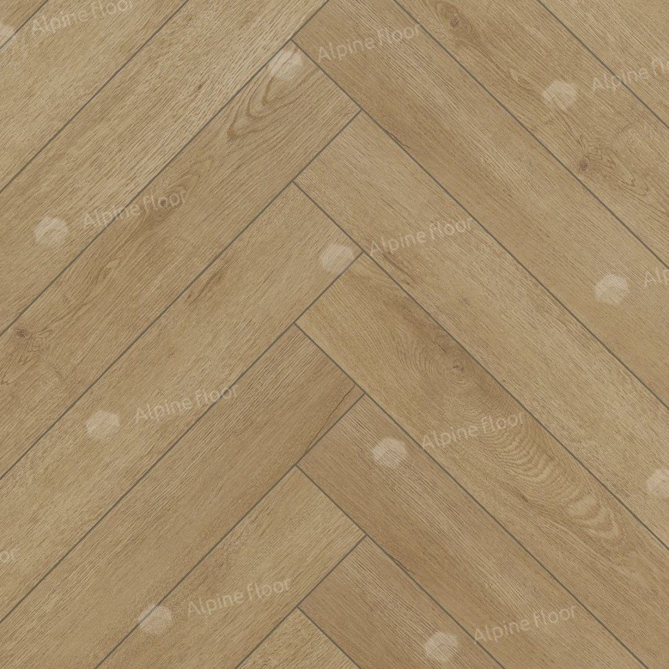 Ламинат "Alpine Floor" Herringbone 12 Дуб Молизе (600*100*12 мм) — купить в Набережных Челнах