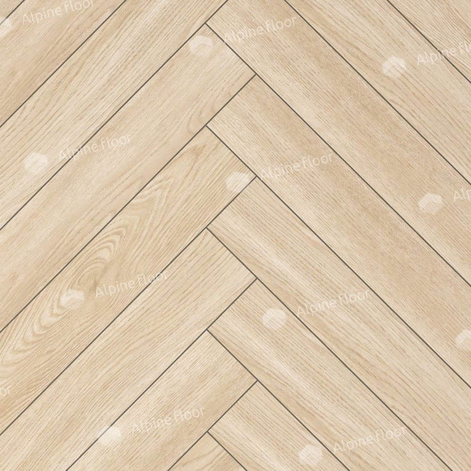 Ламинат "Alpine Floor" Herringbone 12 Дуб Эльба (600*100*12 мм) — купить в Набережных Челнах