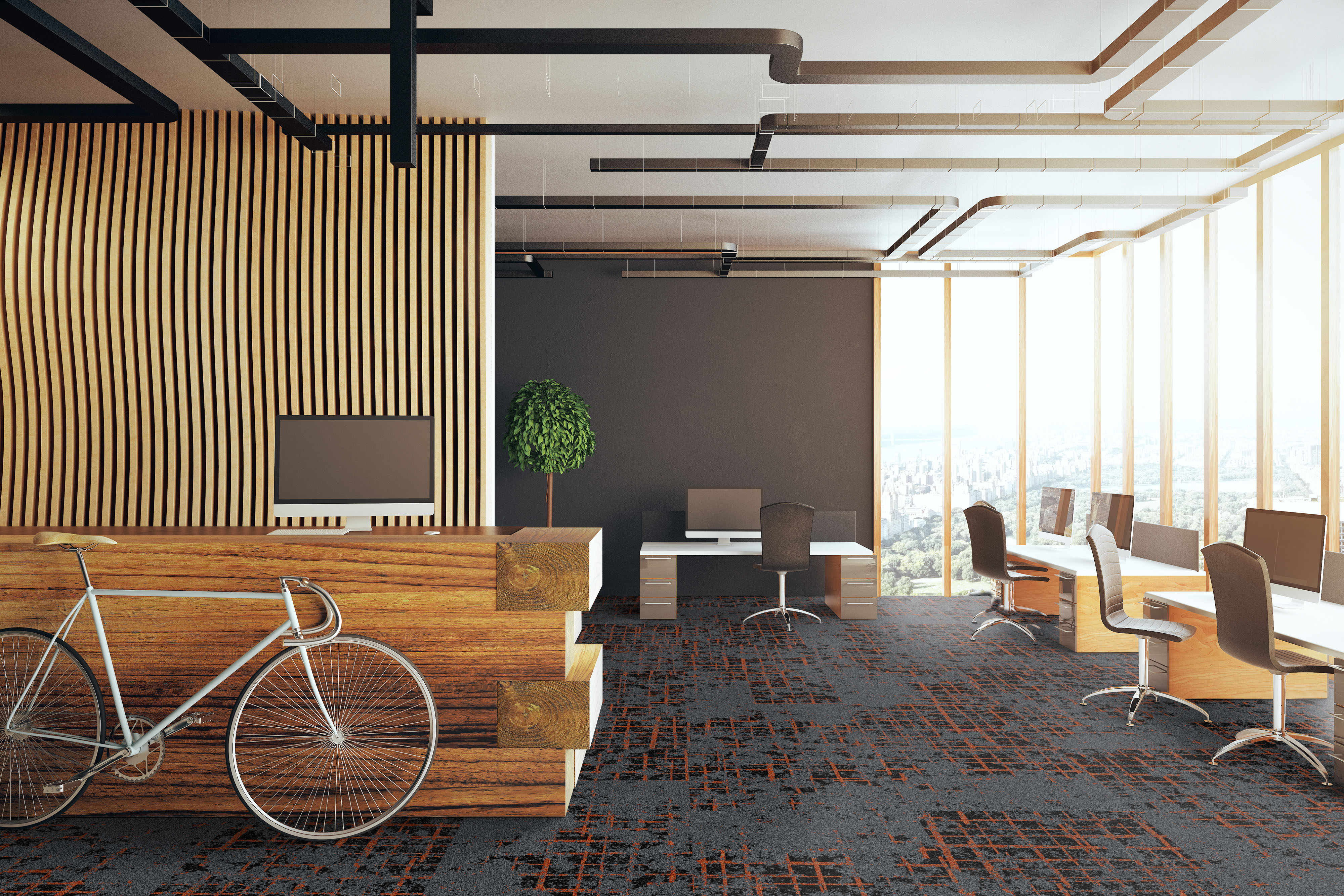 Ковровая плитка Macro Tile 91 (500*500*5 мм) — купить в Набережных Челнах