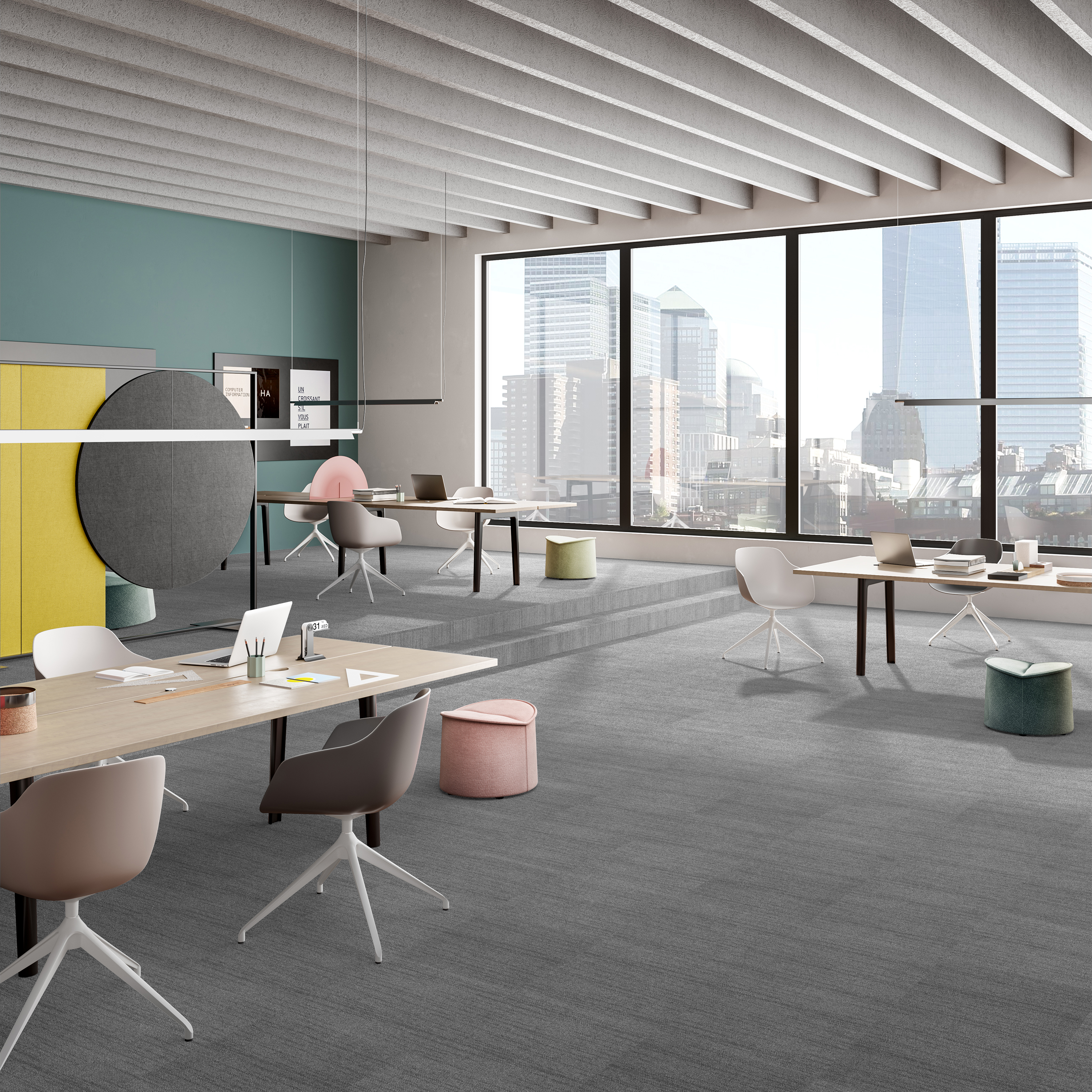 Ковровая плитка Marvel Tile 97 (500*500*6 мм) — купить в Набережных Челнах