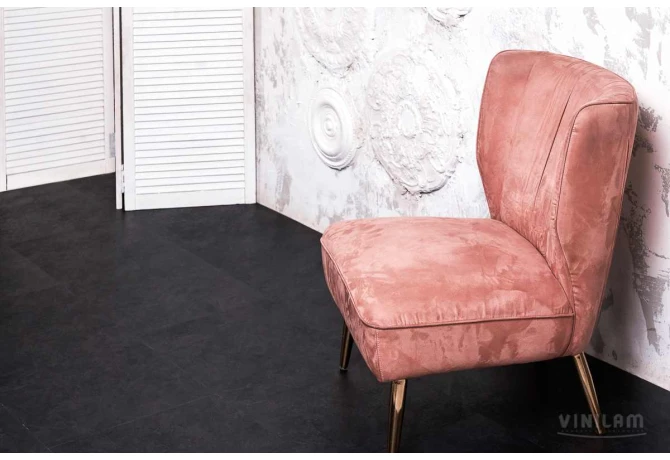 SPC ламинат Сланцевый Чёрный (940*470*8 мм) — купить в Набережных Челнах