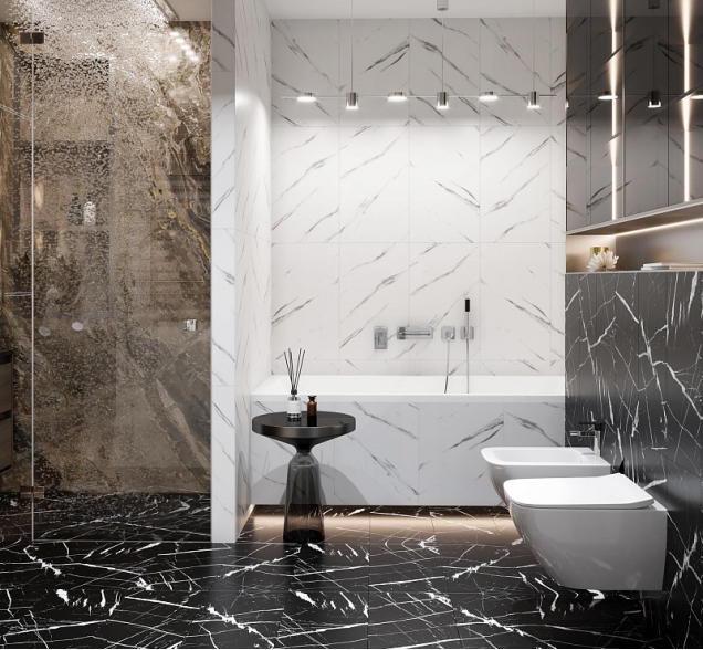 SPC ламинат "CronaFloor" Stone 4V Ноче (600*300*4 мм) — купить в Набережных Челнах