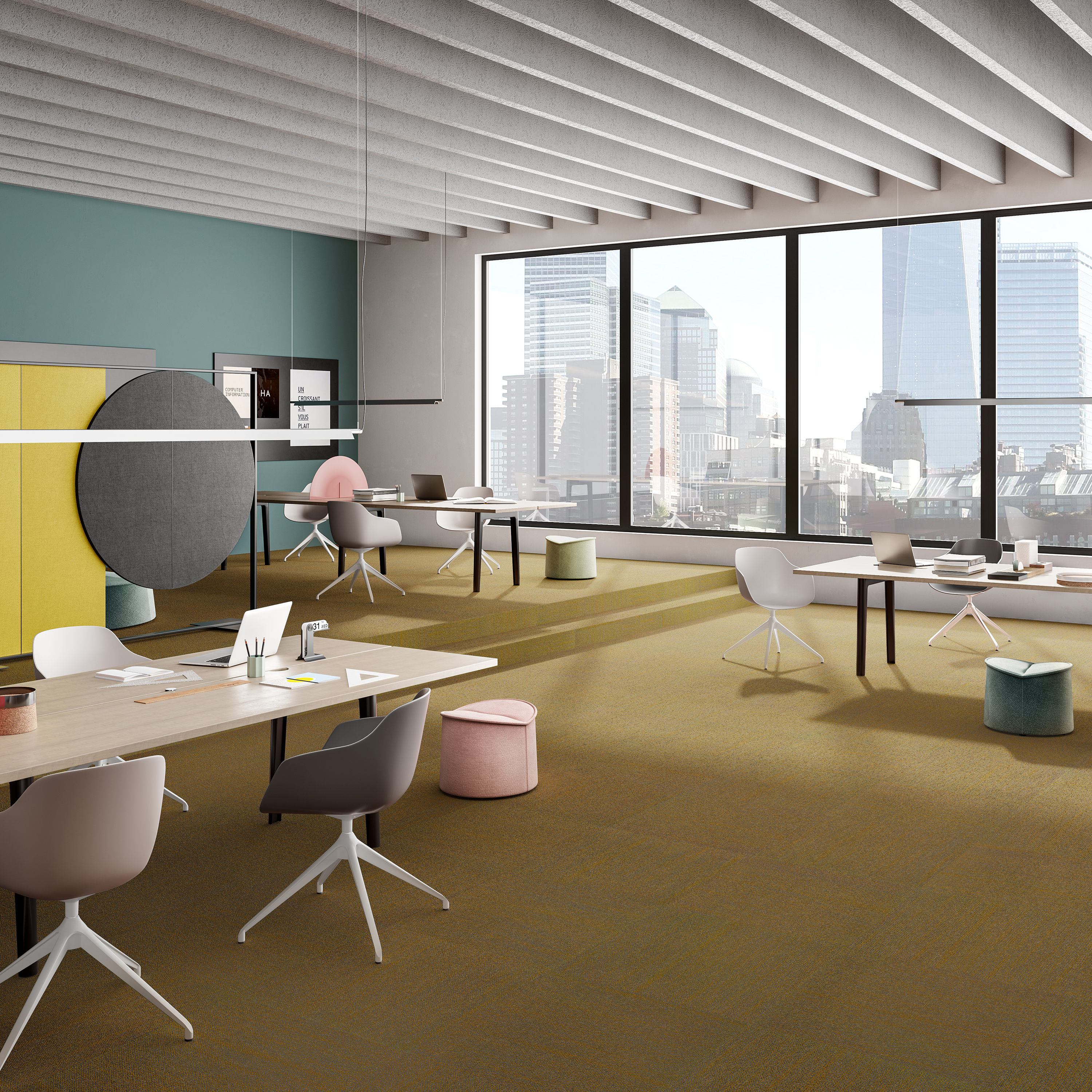 Ковровая плитка Marvel Tile 29 (500*500*6 мм) — купить в Набережных Челнах