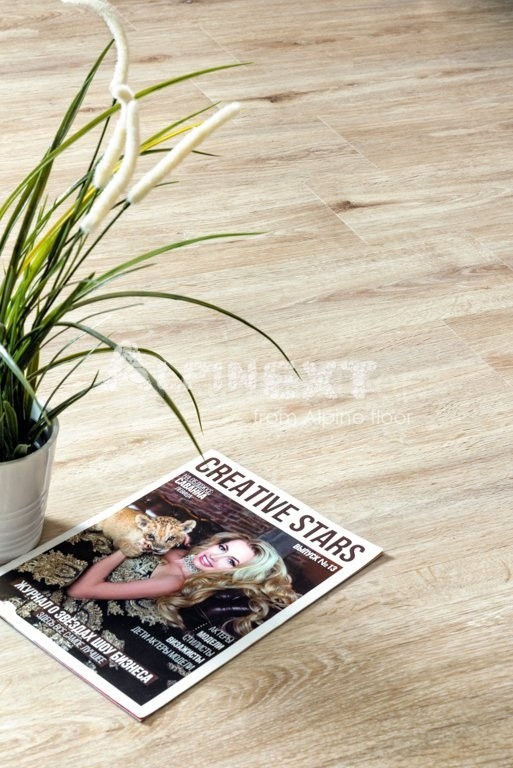 Замковая ПВХ плитка "Alpine Floor" Дуб Ваниль  (1220*183*4мм) — купить в Набережных Челнах