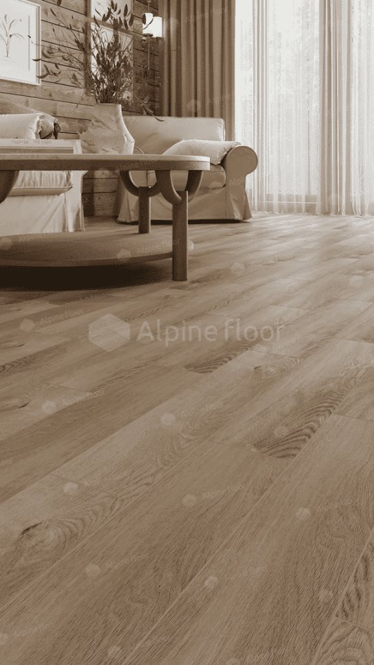 Виниловый ламинат "Alpine Floor" Parquet Light Дуб Синистра (600*125*4 мм) — купить в Набережных Челнах