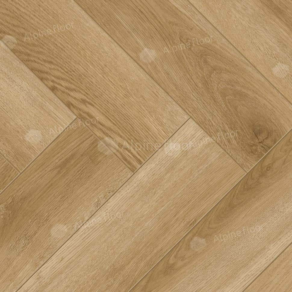 Ламинат "Alpine Floor" Herringbone Дуб Эльзас (606*101*8 мм) — купить в Набережных Челнах