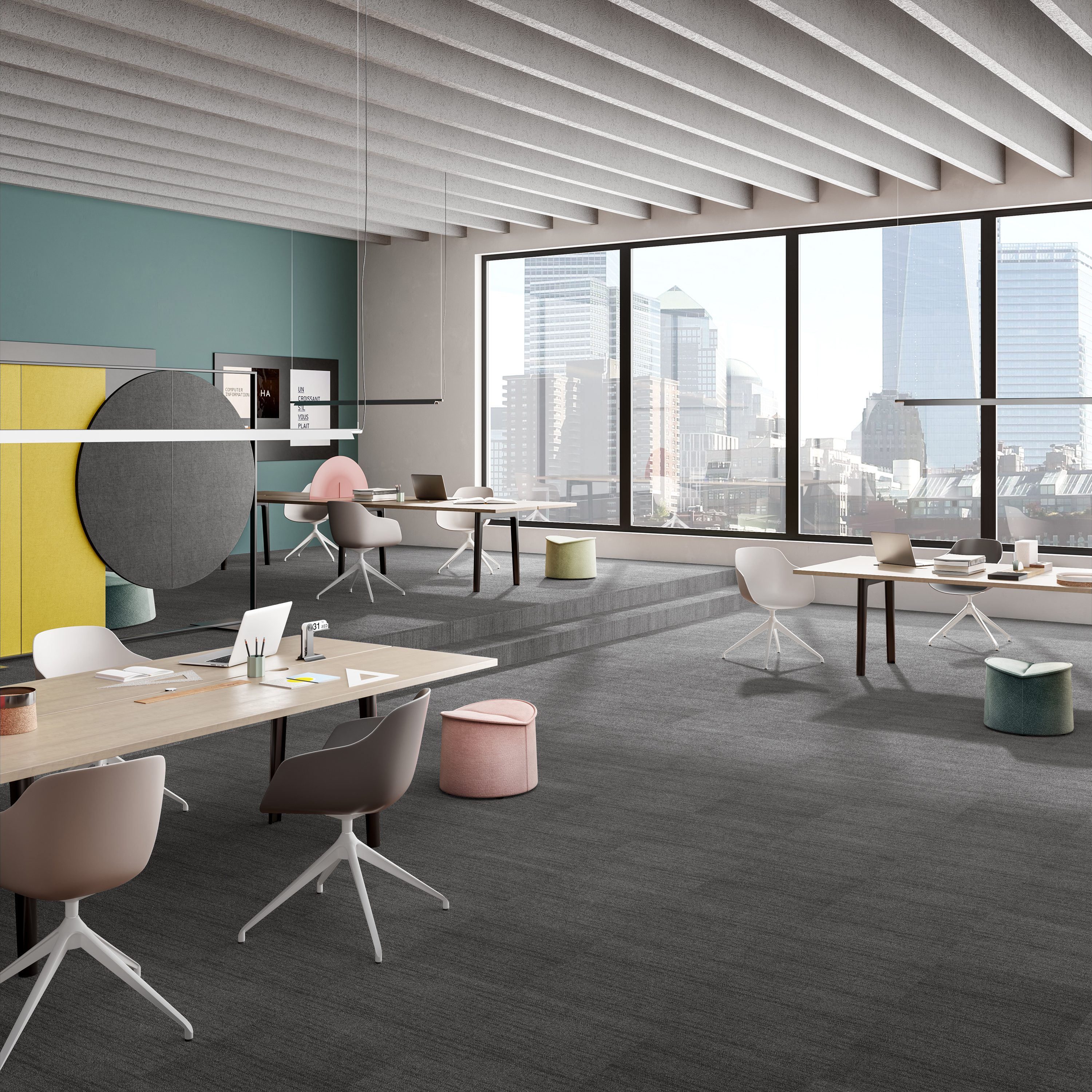 Ковровая плитка Marvel Tile 98 (500*500*6 мм) — купить в Набережных Челнах