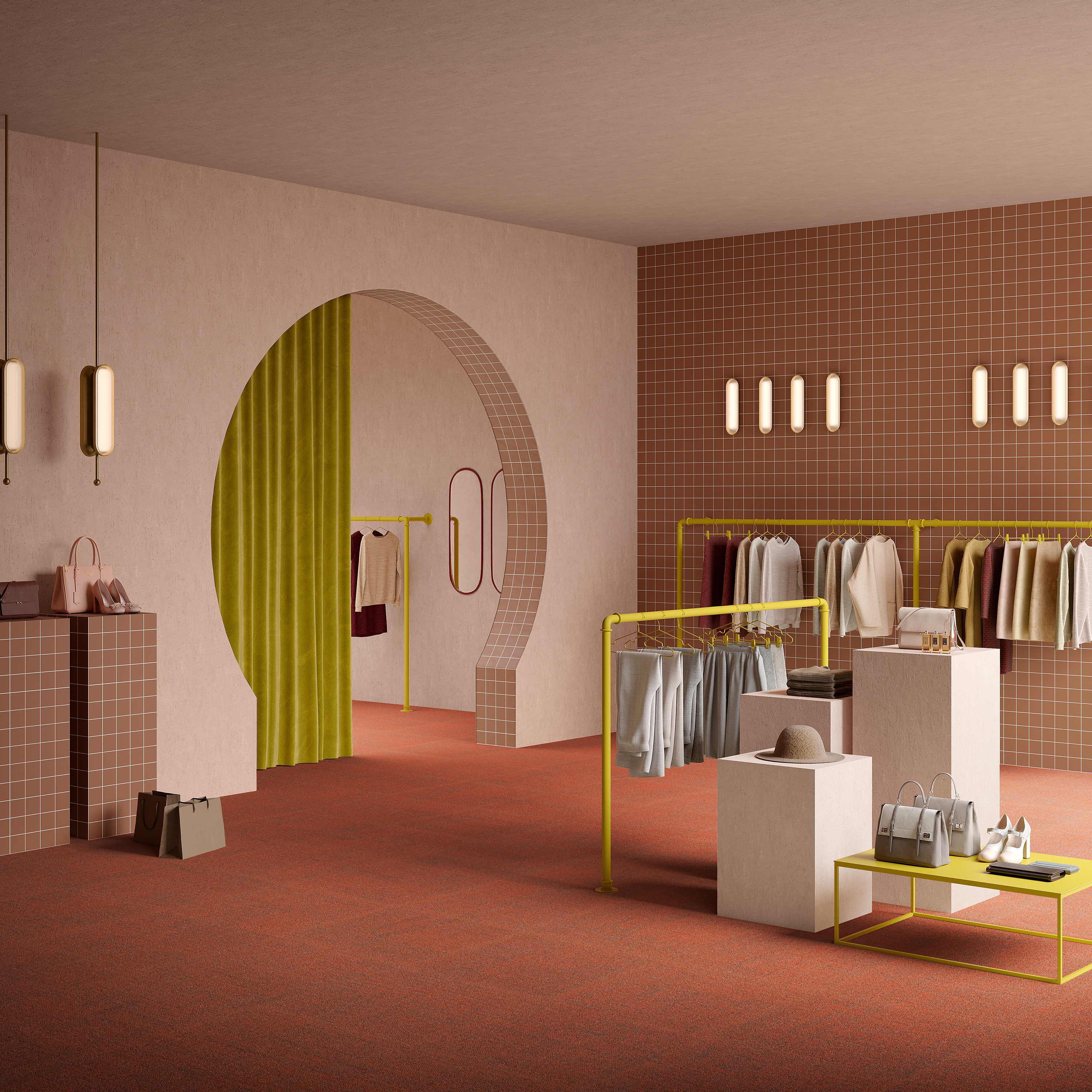 Ковровая плитка Mantra Tile 89 (500*500*6 мм) — купить в Набережных Челнах