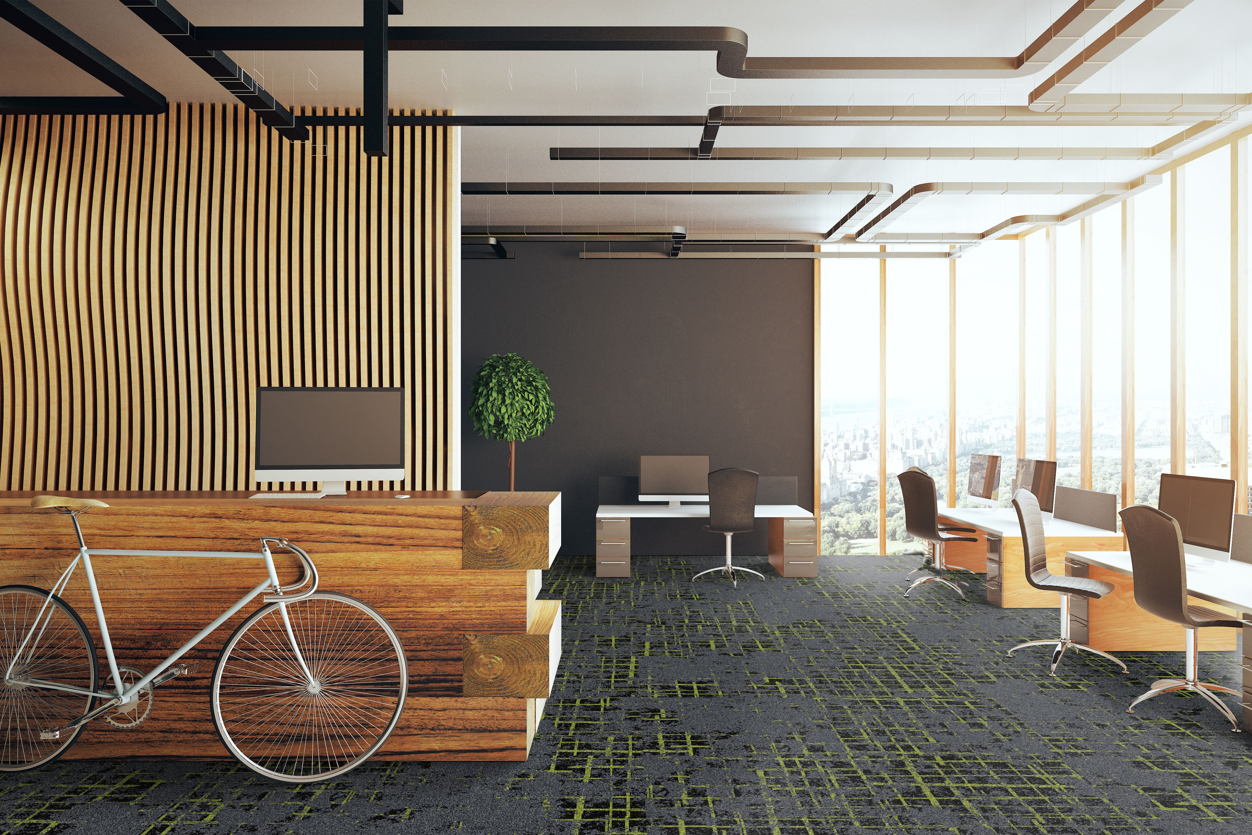 Ковровая плитка Macro Tile 92 (500*500*5 мм) — купить в Набережных Челнах