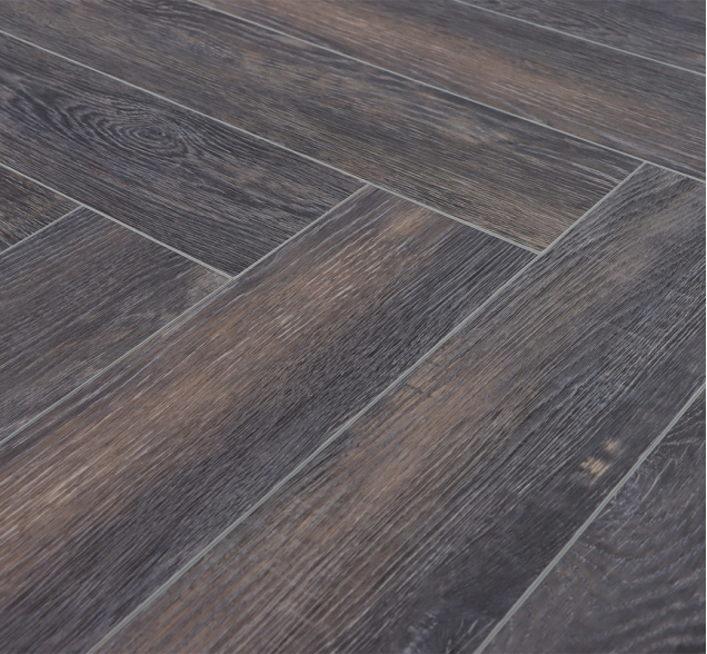 Виниловый ламинат SPC "Cronafloor" Herringbone Дуб Бордо (640*128*4,5 мм) — купить в Набережных Челнах