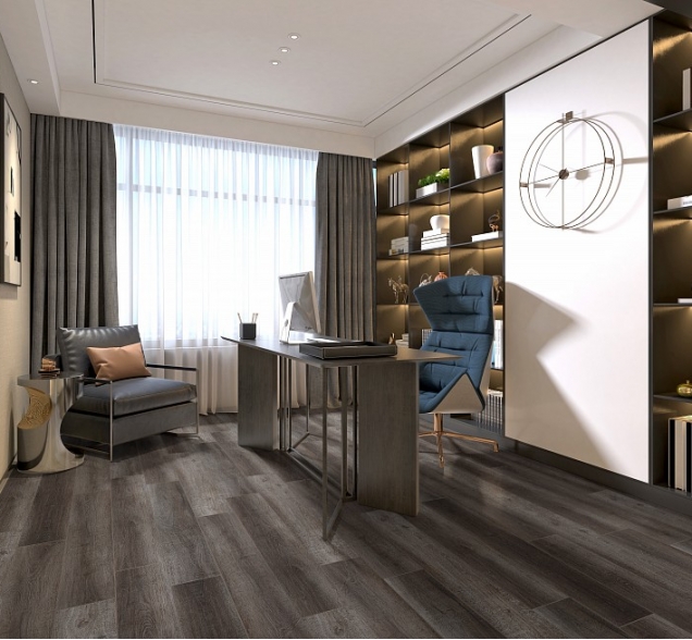 SPC ламинат "CronaFloor" Wood 4V Дуб Джакарта (1200*180*4 мм) — купить в Набережных Челнах