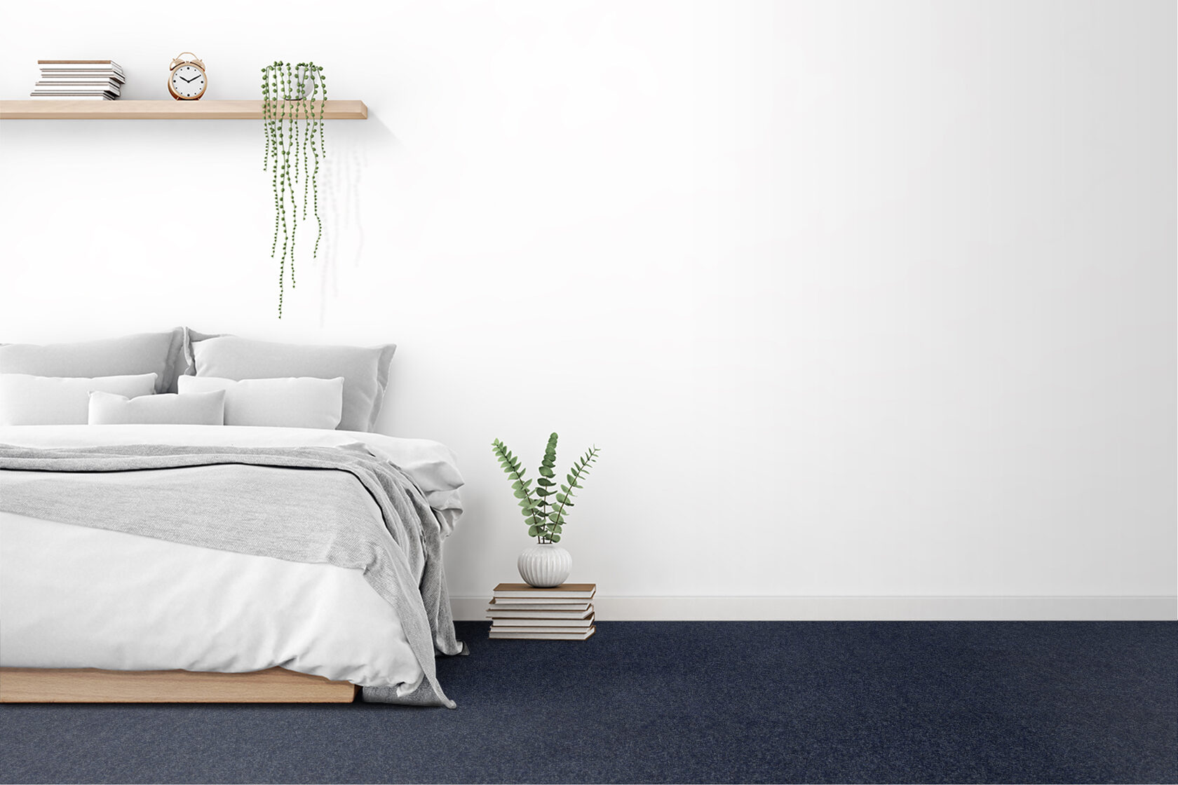 Ковровое покрытие "Bonkeel" Color Rib Blue Bottle 78 (ширина 1м/3м/4м) — купить в Набережных Челнах