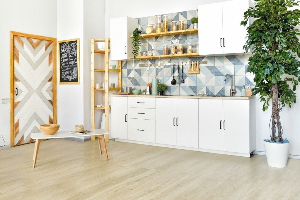 Замковая ПВХ плитка Секвойя Медовая  (1219*184*3,2мм) — купить в Набережных Челнах