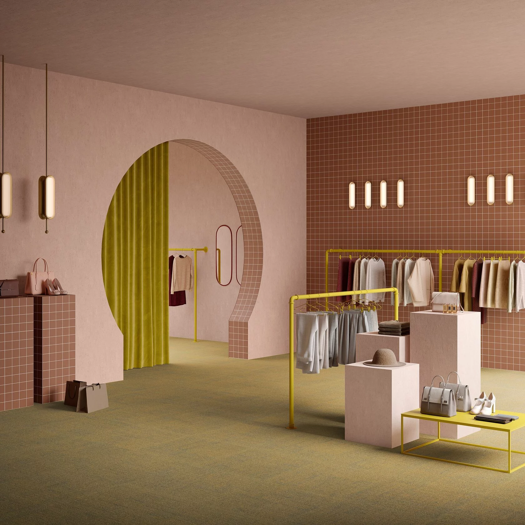 Ковровая плитка Mantra Tile 99 (500*500*6 мм) — купить в Набережных Челнах