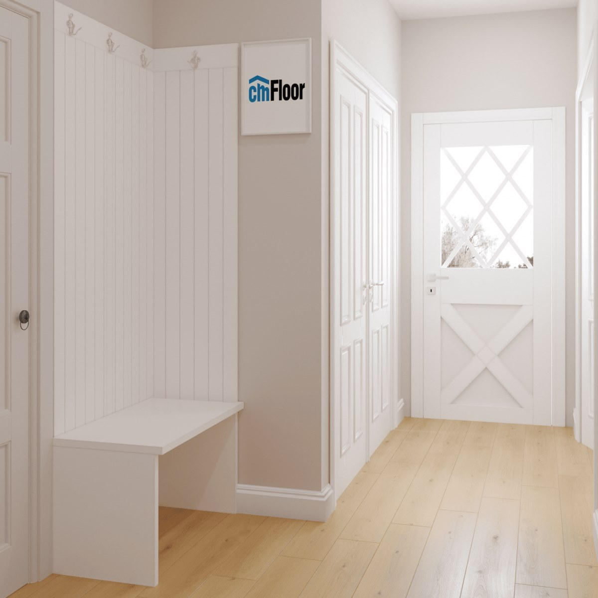 Виниловое напольное покрытие ScandiWood 09 Дуб Орегон (180*1220*5 мм) — купить в Набережных Челнах