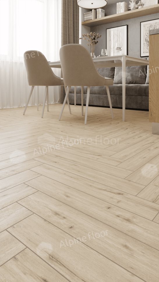 Ламинат "Alpine Floor" Herringbone 12 PRO Дуб Лион (606*101*12 мм) — купить в Набережных Челнах