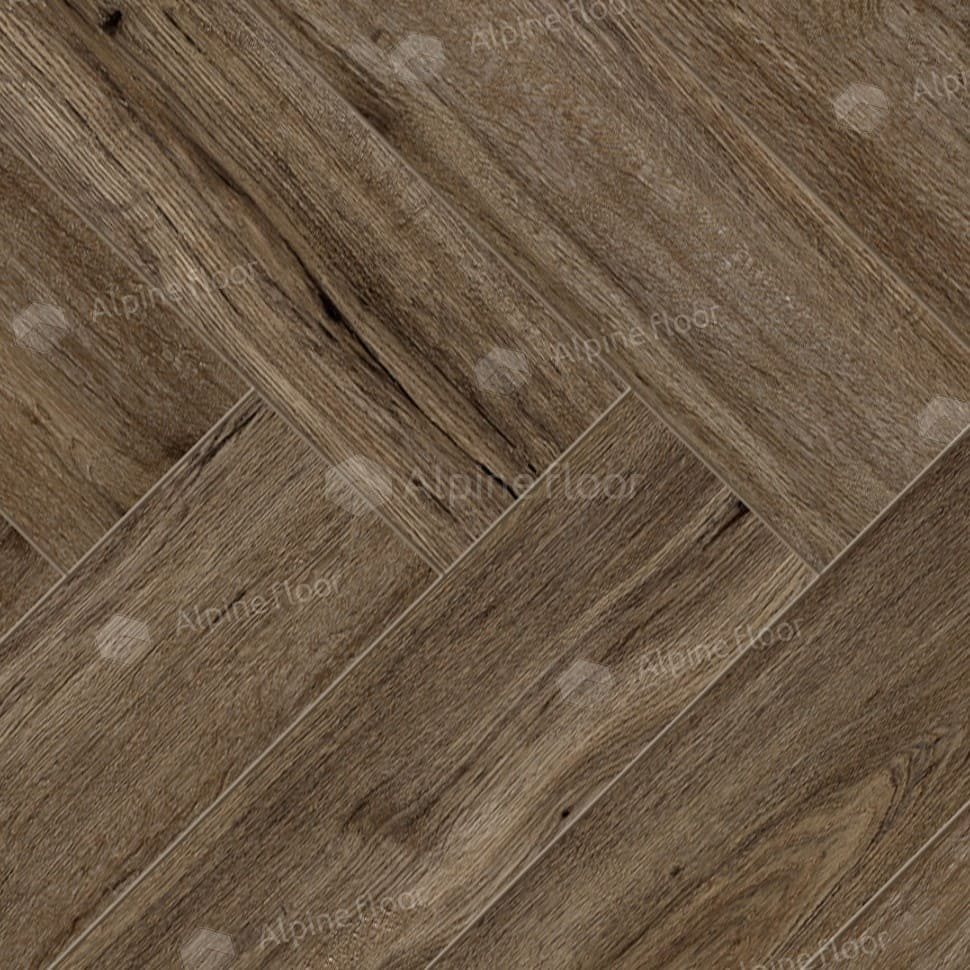 Ламинат "Alpine Floor" Herringbone Дуб Бордо (606*101*8 мм) — купить в Набережных Челнах