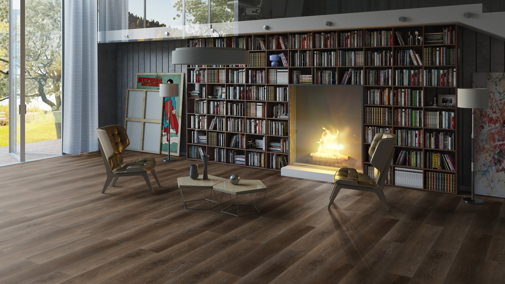 SPC ламинат "Tarkett" Deep House Rachel (1400*225*4,6 мм) — купить в Набережных Челнах