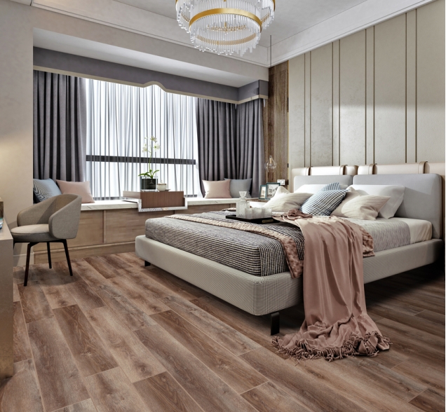 SPC ламинат "CronaFloor" Wood 4V Дуб Охрид (1200*180*4 мм) — купить в Набережных Челнах