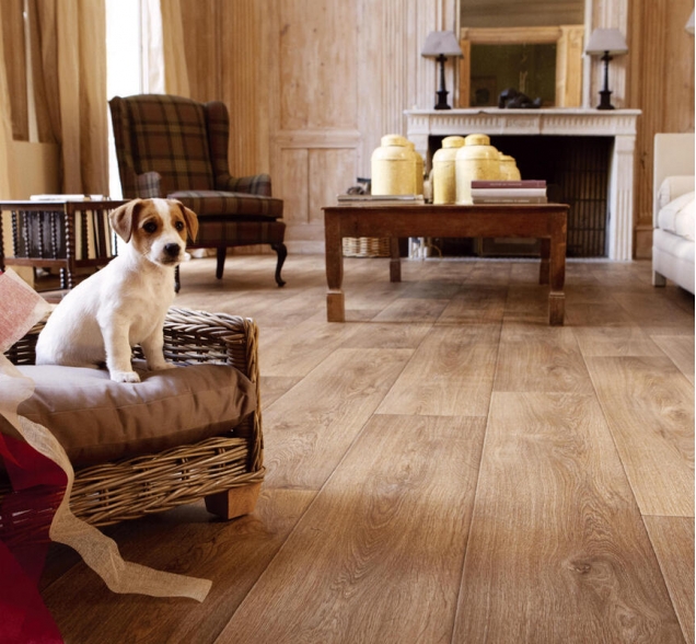 SPC ламинат "CronaFloor" Wood 4V Дуб Монтара (1200*180*4 мм) — купить в Набережных Челнах