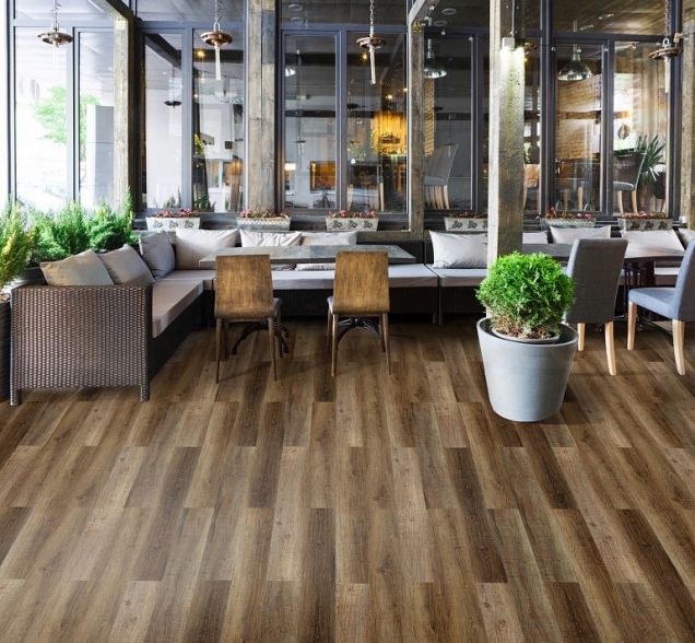 SPC ламинат "CronaFloor" Wood 4V Дуб Чак (1200*180*4 мм) — купить в Набережных Челнах