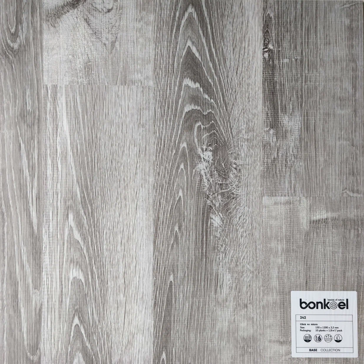 Плитка ПВХ "Bonkeel" Base New 242 (1220*150*3,5 мм) — купить в Набережных Челнах