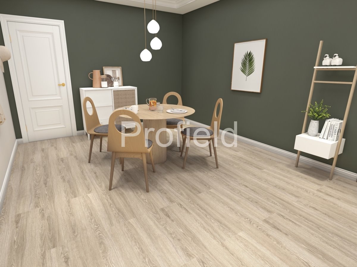 HSPC ламинат "Profield" Дуб Светлый (1200*228*5,5 мм) — купить в Набережных Челнах
