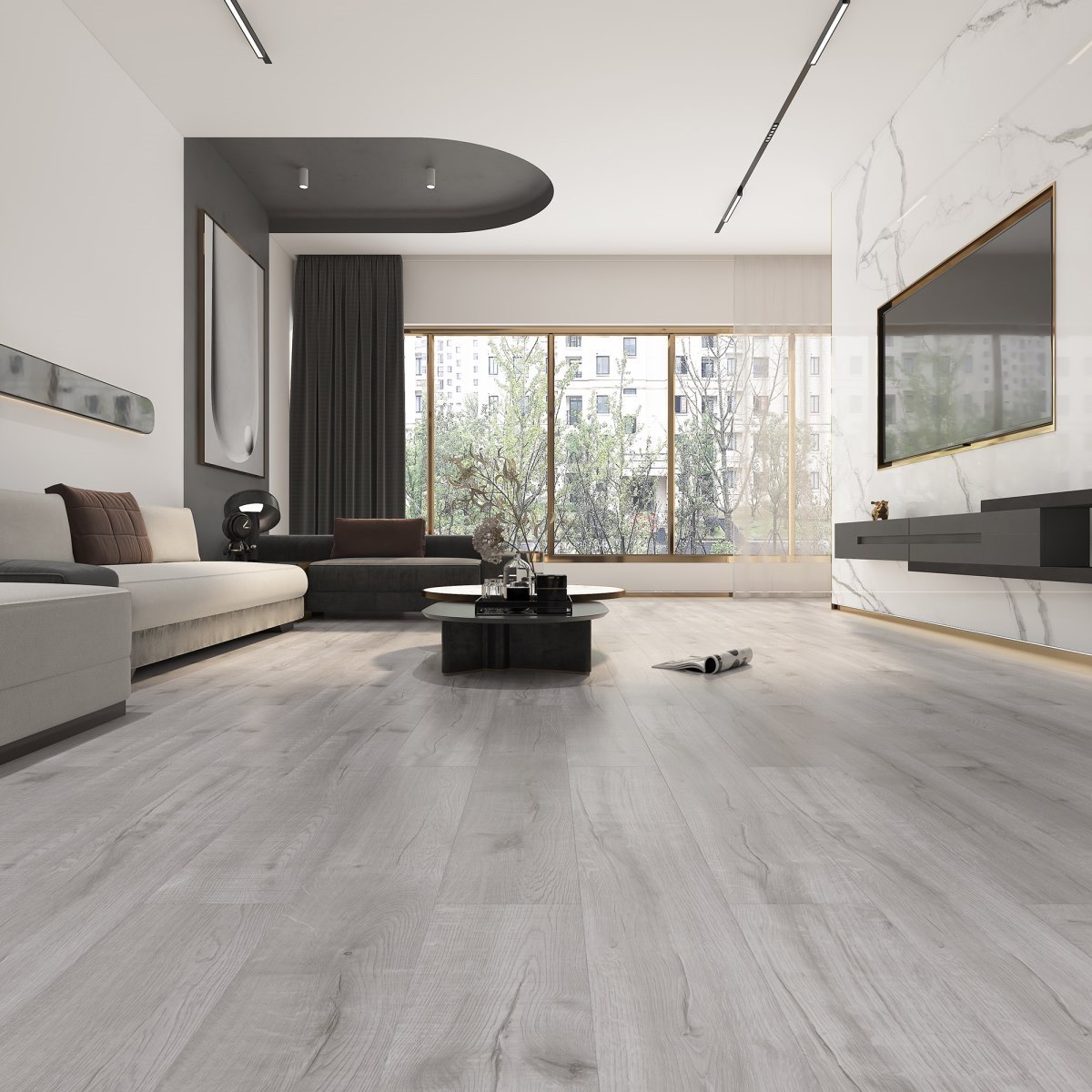 SPC ламинат "OneFloor" ЕСО 5050 (4V фаска) (1220*184*4 мм) — купить в Набережных Челнах