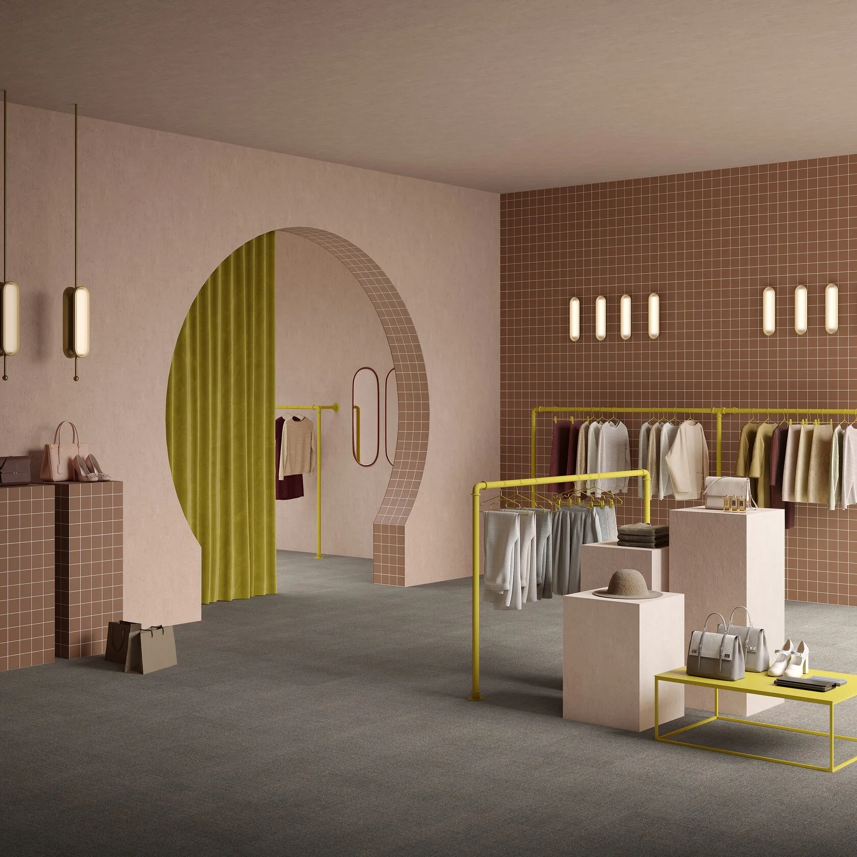 Ковровая плитка Mantra Tile 99 (500*500*6 мм) — купить в Набережных Челнах