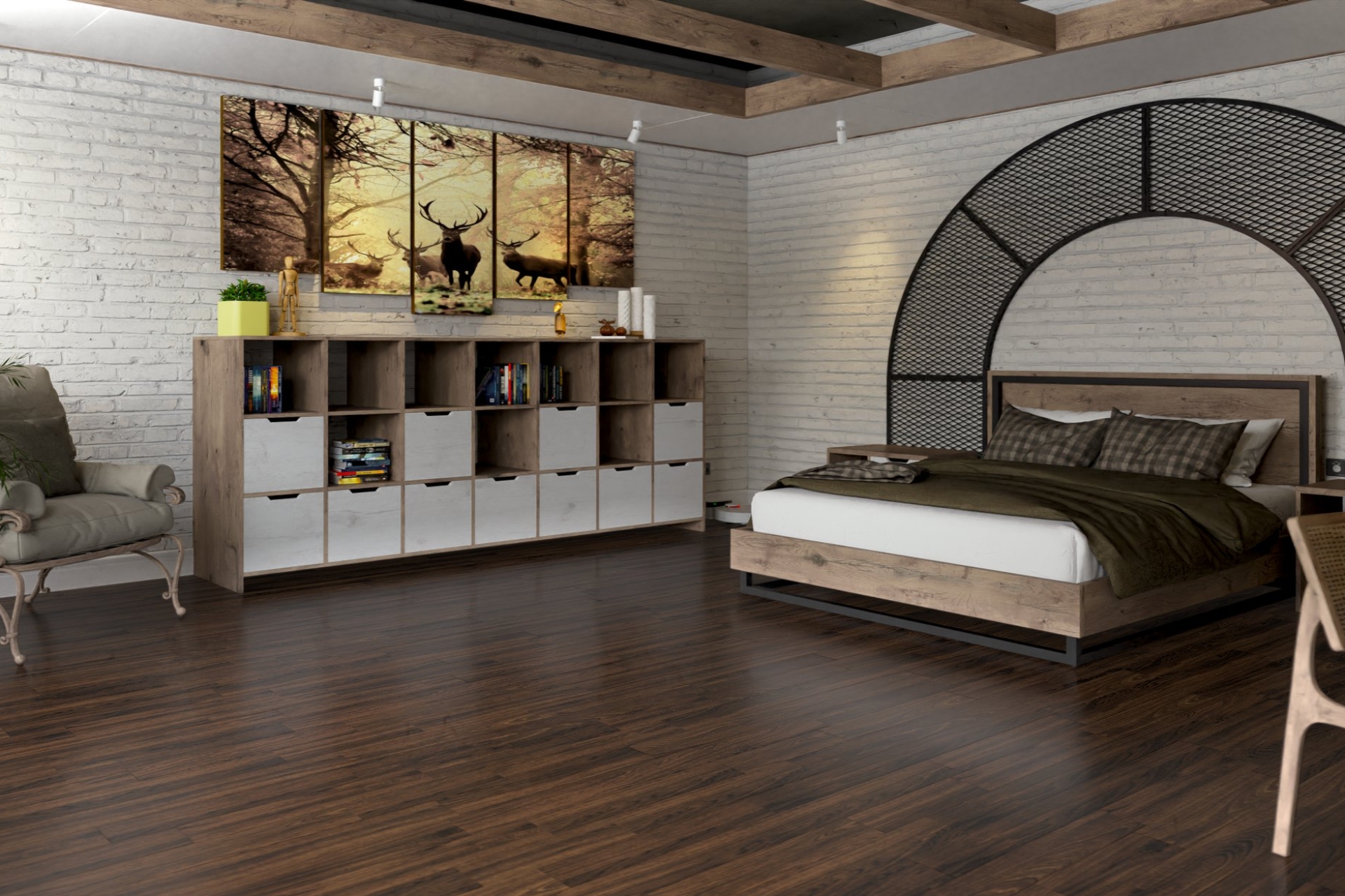 Инженерный паркет «Damy Floor» Каштановый — купить в Набережных Челнах