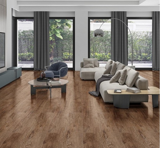 SPC ламинат "CronaFloor" Nano 4V Дуб Античный (1200*180*3,5 мм) — купить в Набережных Челнах