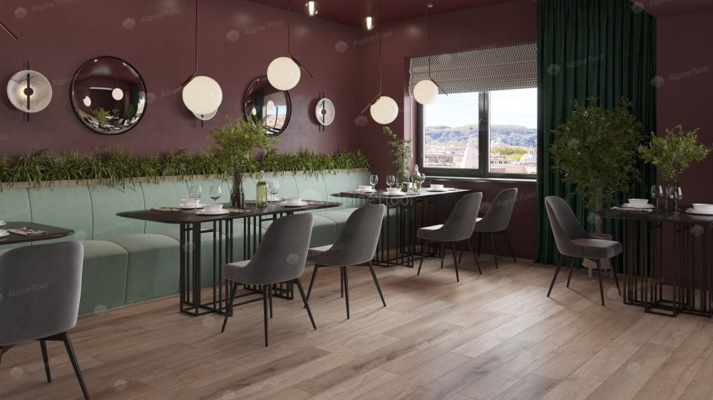 SPC Ламинат "Alpine Floor" Дуб персиковый (1220*183*8 мм) — купить в Набережных Челнах