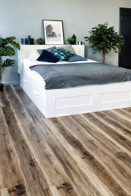 Кварцвиниловая плитка "Alpine Floor" Орех Светлый (1219*184*3мм) — купить в Набережных Челнах