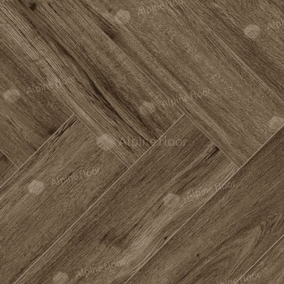 Ламинат "Alpine Floor" Herringbone 12 PRO Дуб Бордо (606*101*12 мм) — купить в Набережных Челнах