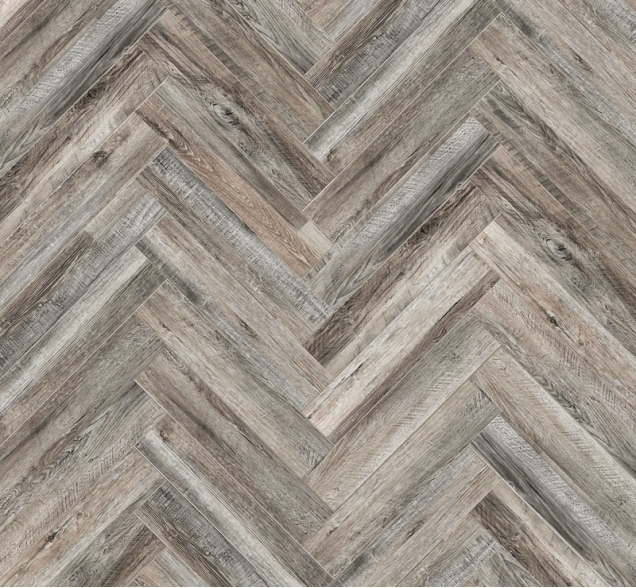 Виниловый ламинат SPC "Cronafloor" Herringbone Дуб Реймс (640*128*4,5 мм) — купить в Набережных Челнах