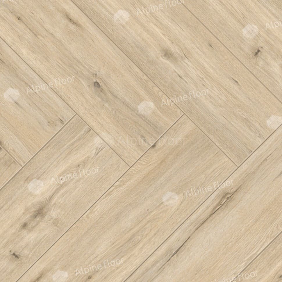 Ламинат "Alpine Floor" Herringbone Дуб Лион (606*101*8 мм) — купить в Набережных Челнах