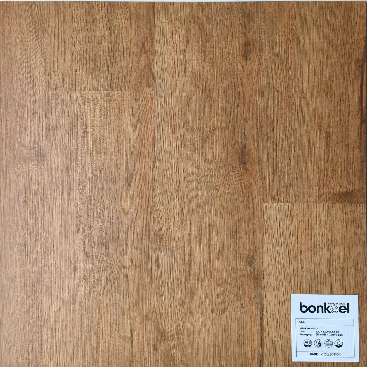 Плитка ПВХ "Bonkeel" Base New 345 (1220*150*3,5 мм) — купить в Набережных Челнах
