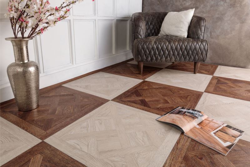 Замковая ПВХ плитка "Aquafloor" AF7001VS (600*600*7 мм) — купить в Набережных Челнах